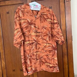Men’s Tommy Bahama 100% Silk Hawaiian Shirt (M)